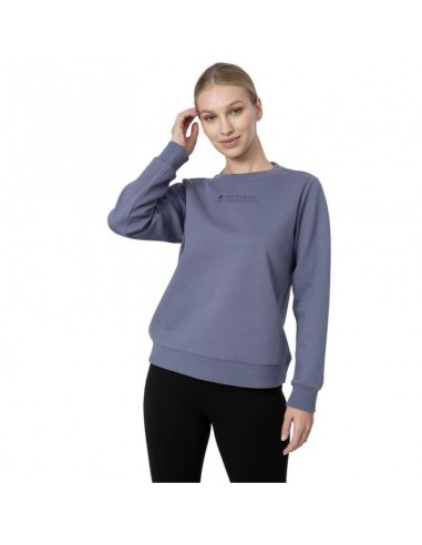 4F Γυναικείο Φούτερ Γκρι H4Z22-BLD020-25S