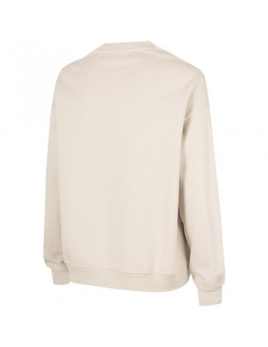 4F Γυναικείο Φούτερ Μπεζ H4Z22-BLD033-11S