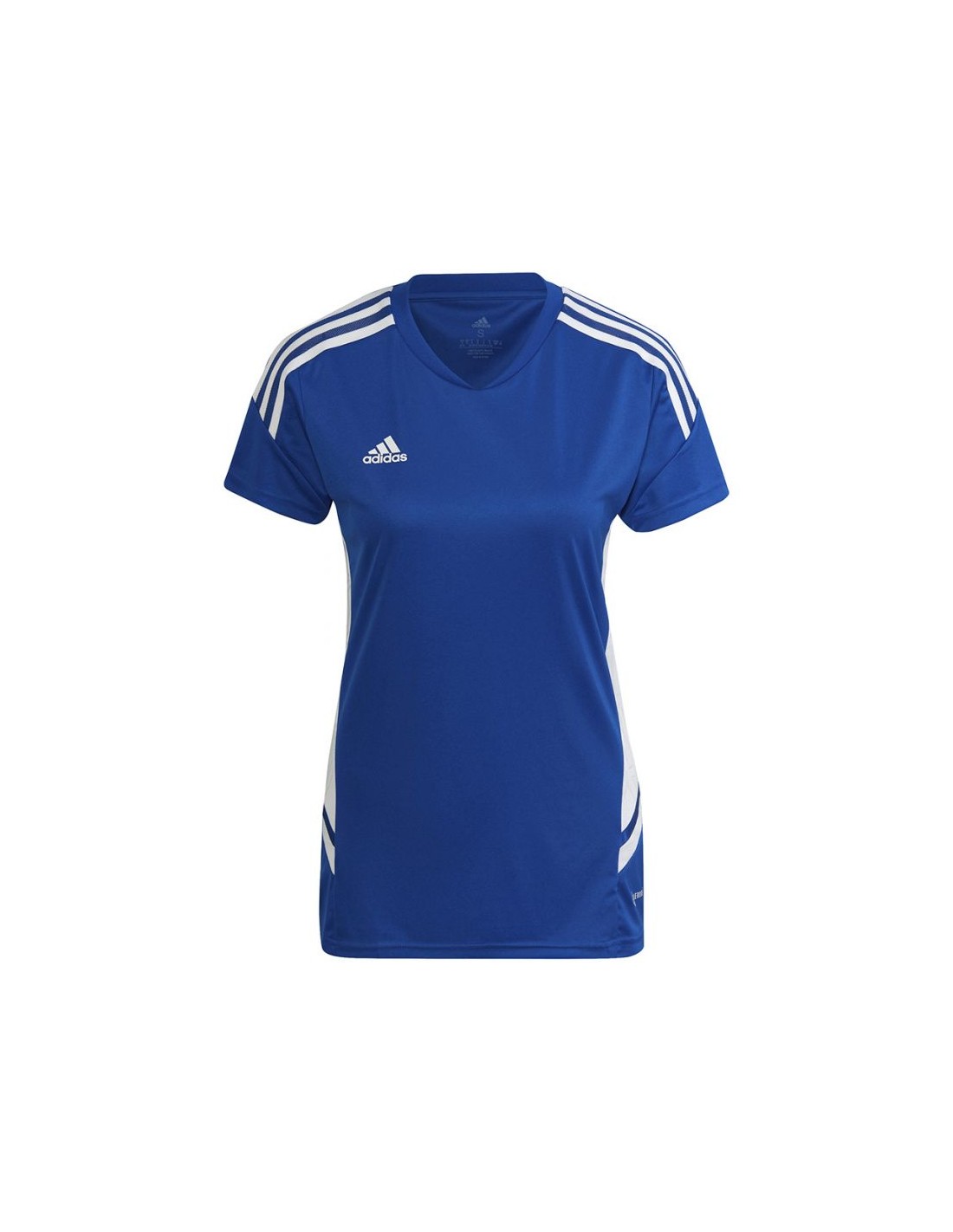 ADIDAS PERFORMANCE Adidas Condivo 22 Γυναικείο Αθλητικό T-shirt Fast Drying με V Λαιμόκοψη Μπλε HD4724