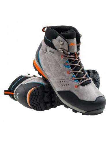 Elbrus Condis Mid Wp Dark Grey Ανδρικά Ορειβατικά Μποτάκια Αδιάβροχα Γκρι