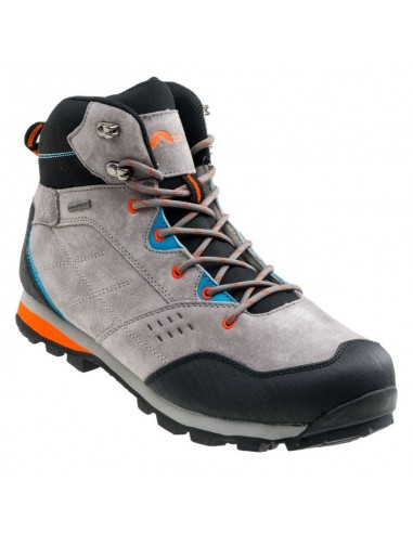 Elbrus Condis Mid Wp Dark Grey Ανδρικά Ορειβατικά Μποτάκια Αδιάβροχα Γκρι
