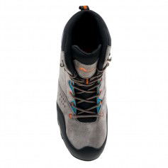 Elbrus Condis Mid Wp Dark Grey Ανδρικά Ορειβατικά Μποτάκια Αδιάβροχα Γκρι