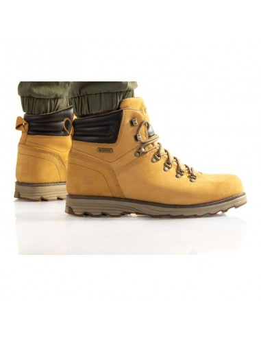 CAT Sire Δερμάτινα Κίτρινα Ανδρικά Μποτάκια Αδιάβροχα P720691