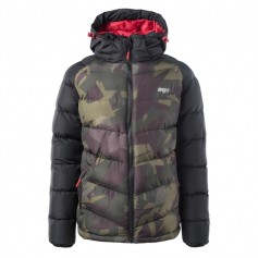 Bejo Παιδικό Casual Μπουφάν Κοντό με Κουκούλα Χακί 92800371624