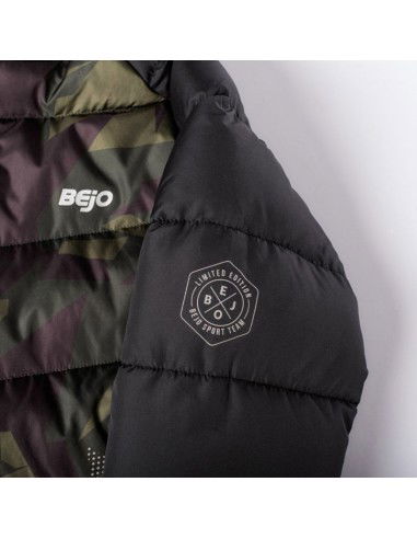 Bejo Παιδικό Casual Μπουφάν Κοντό με Κουκούλα Χακί 92800371624