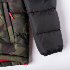 Bejo Παιδικό Casual Μπουφάν Κοντό με Κουκούλα Χακί 92800371624