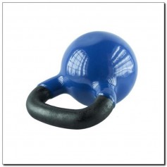 HMS KNV08 17-64-042 Kettlebell Βινυλίου 8kg Μπλε