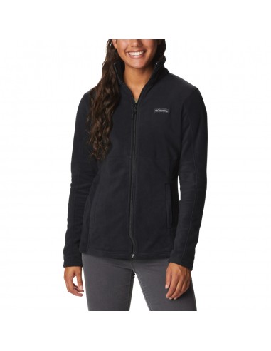 Columbia Basin Trail III Κοντή Fleece Γυναικεία Ζακέτα με Φερμουάρ σε Μαύρο Χρώμα 1938041-010