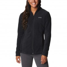 Columbia Basin Trail III Κοντή Fleece Γυναικεία Ζακέτα με Φερμουάρ σε Μαύρο Χρώμα 1938041-010