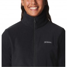 Columbia Basin Trail III Κοντή Fleece Γυναικεία Ζακέτα με Φερμουάρ σε Μαύρο Χρώμα 1938041-010