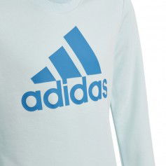 Adidas Παιδικό Φούτερ Γαλάζιο Essentials HM8707