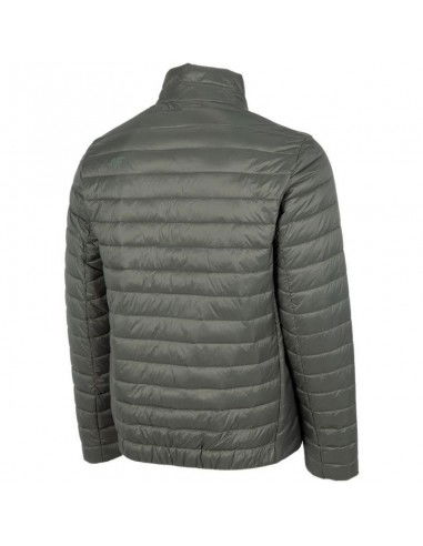 4F Ανδρικό Μπουφάν Puffer Χακί H4Z22-KUMP003-43S
