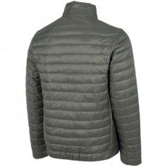 4F Ανδρικό Μπουφάν Puffer Χακί H4Z22-KUMP003-43S