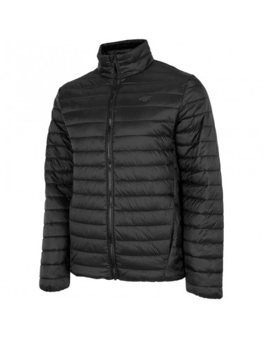 4F Ανδρικό Χειμωνιάτικο Μπουφάν Puffer Μαύρο H4Z22-KUMP003-20S