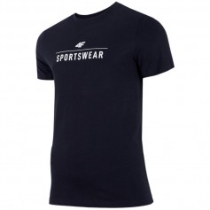 4F Ανδρικό T-shirt Navy Μπλε με Λογότυπο H4Z22-TSM354-30S