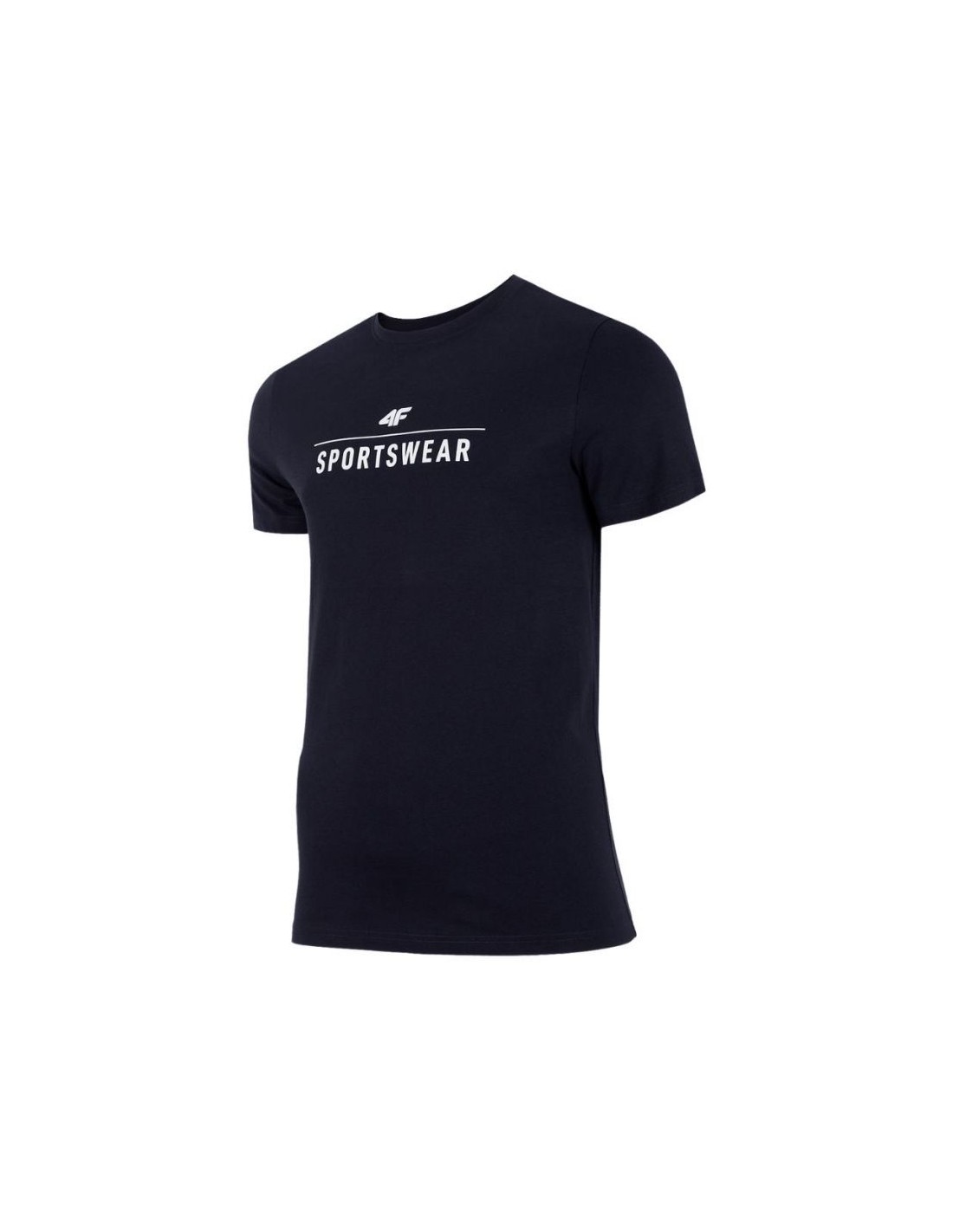 4F Ανδρικό T-shirt Navy Μπλε με Λογότυπο H4Z22-TSM354-30S