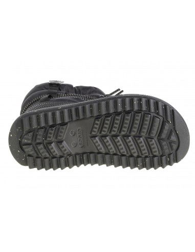 Crocs Puff Luxe Γυναικεία Μποτάκια Μαύρα 207312-001