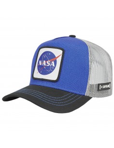 Capslab Mission Nasa Ανδρικό Jockey με Ίσιο Γείσο Μαύρο CL/NASA/1/US2
