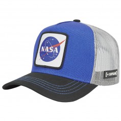Capslab Mission Nasa Ανδρικό Jockey με Ίσιο Γείσο Μαύρο CL/NASA/1/US2