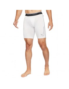 Nike Pro Dri-Fit DD1911-100 Ανδρικό Αθλητικό Κολάν Κοντό Λευκό