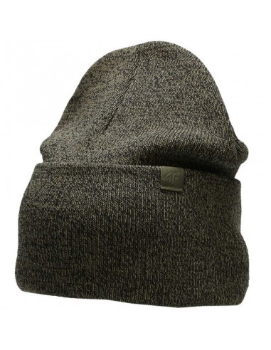 4F Beanie Ανδρικός Σκούφος Πλεκτός Dark Grey H4Z22-CAM005-43M