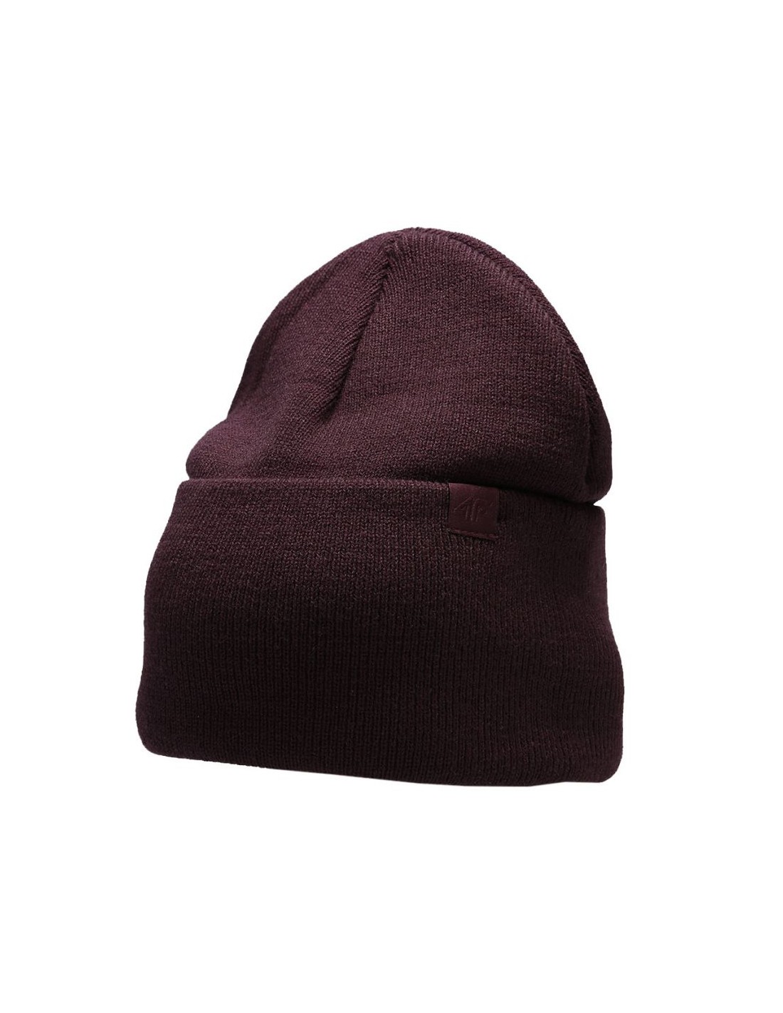 4F Beanie Ανδρικός Σκούφος Πλεκτός σε Μπορντό χρώμα H4Z22-CAM005-60S