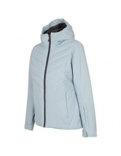 4F H4Z22-KUDN003-34S Γυναικείο Μπουφάν για Σκι & Snowboard Μπλε