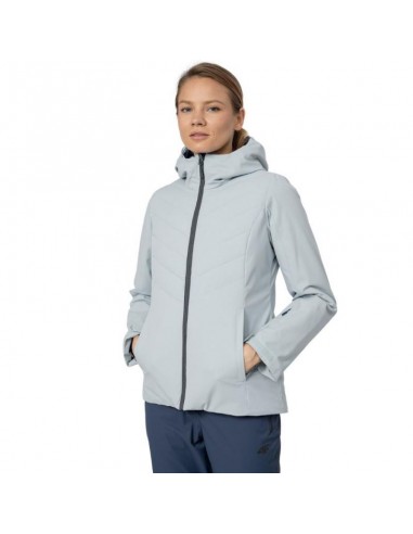 4F H4Z22-KUDN003-34S Γυναικείο Μπουφάν για Σκι & Snowboard Μπλε