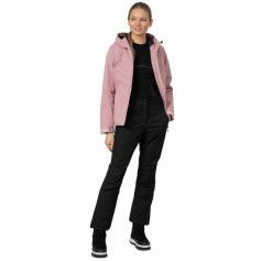 4F H4Z22-KUDN003-53S Γυναικείο Μπουφάν για Σκι & Snowboard Ροζ