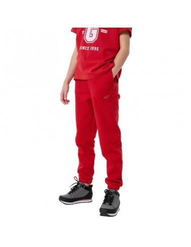 4F Παιδικό Παντελόνι Φόρμας Κόκκινο HJZ22-JSPDD002-62S