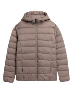 Outhorn Ανδρικό Χειμωνιάτικο Μπουφάν Puffer Καφέ HAW22-TDJAM017-81S