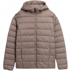 Outhorn Ανδρικό Χειμωνιάτικο Μπουφάν Puffer Καφέ HAW22-TDJAM017-81S