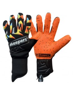 4Keepers Equip Flame NC S836273 Γάντια Τερματοφύλακα Ενηλίκων Πορτοκαλί
