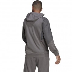 Adidas Condivo 22 Ανδρικό Φούτερ με Κουκούλα Γκρι HD2306