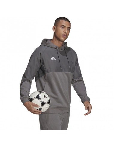 Adidas Condivo 22 Ανδρικό Φούτερ με Κουκούλα Γκρι HD2306