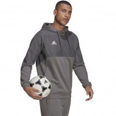 Adidas Condivo 22 Ανδρικό Φούτερ με Κουκούλα Γκρι HD2306