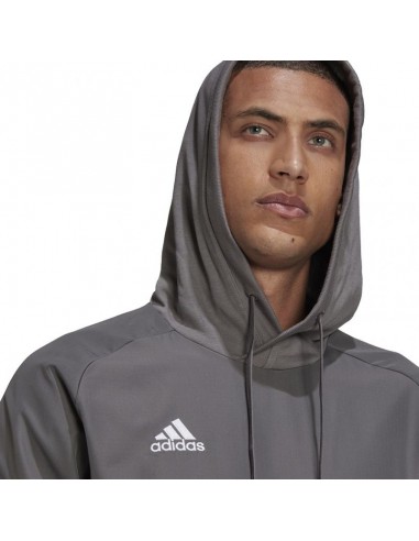 Adidas Condivo 22 Ανδρικό Φούτερ με Κουκούλα Γκρι HD2306