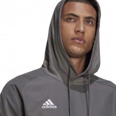 Adidas Condivo 22 Ανδρικό Φούτερ με Κουκούλα Γκρι HD2306