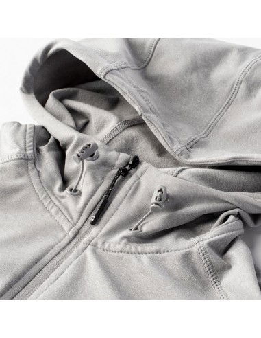 IQ Taiga Γυναικεία Ζακέτα Φούτερ με Κουκούλα Γκρι 92800398589