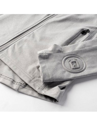 IQ Taiga Γυναικεία Ζακέτα Φούτερ με Κουκούλα Γκρι 92800398589