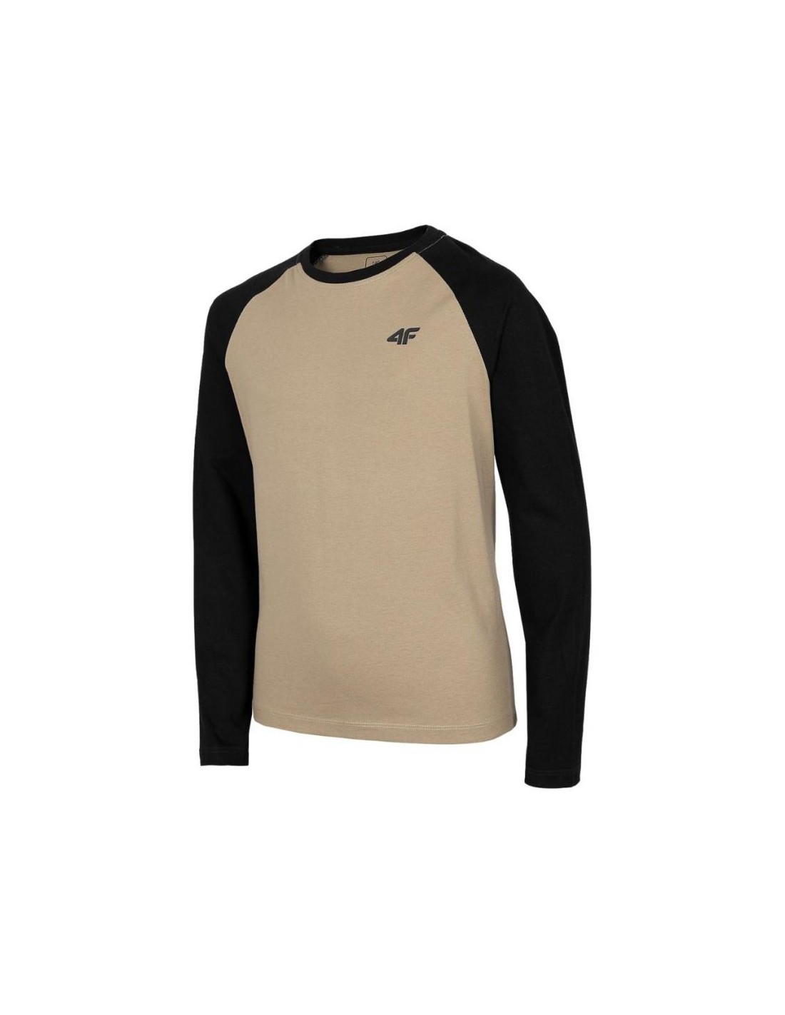 4F Παιδική Χειμερινή Μπλούζα Μακρυμάνικη Μπεζ HJZ22-JTSML001-82S