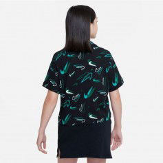 Nike Παιδικό T-shirt Μαύρο DV0568-010