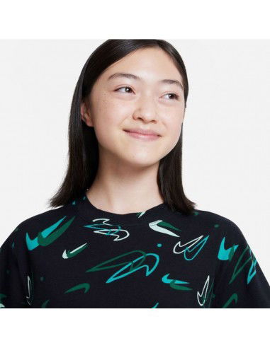 Nike Παιδικό T-shirt Μαύρο DV0568-010