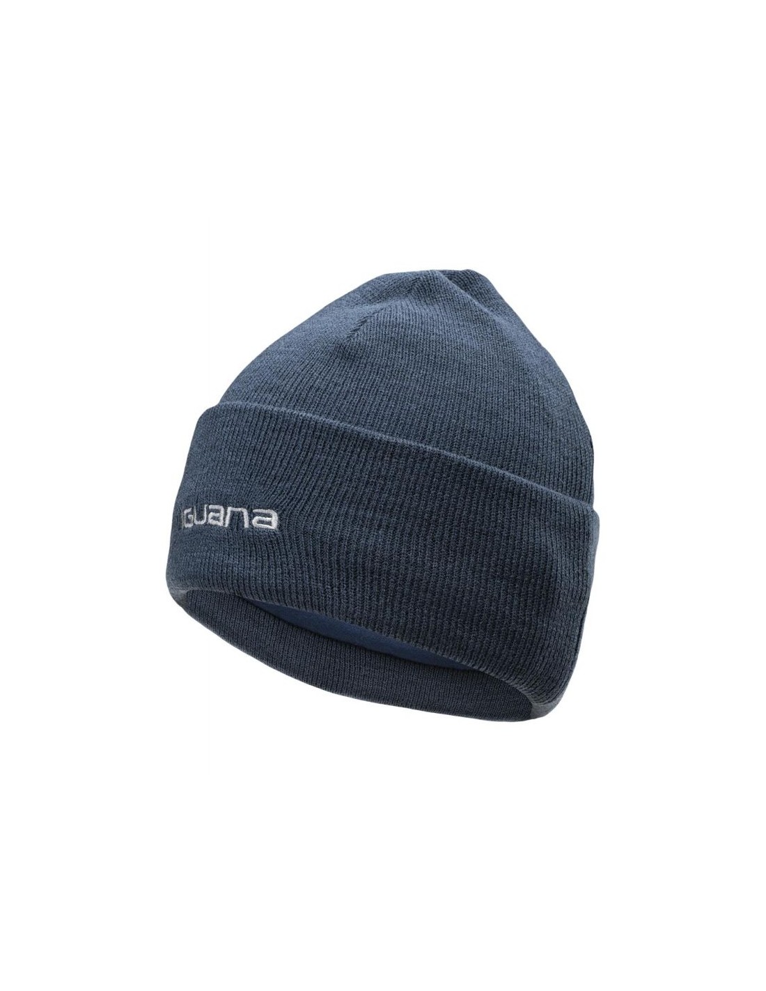 Iguana Iguana Lea Beanie Γυναικείος Σκούφος με Rib Πλέξη σε Μπλε χρώμα 92800337318