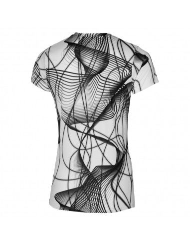 Mizuno Γυναικεία Αθλητική Μπλούζα Κοντομάνικη Λευκή J2GA270501