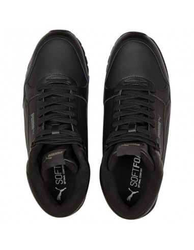 Puma St Runner V3 Μποτάκια Μαύρα 387638-01
