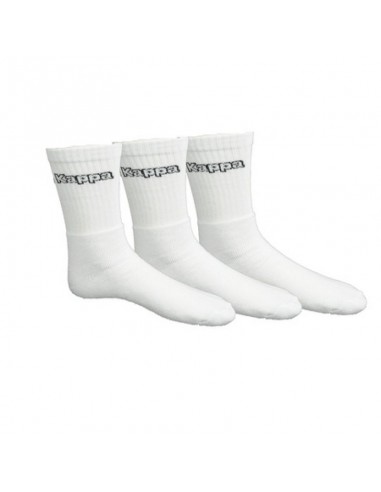Kappa Kappa Ανδρικές Κάλτσες Λευκές 3Pack 34113IW-900