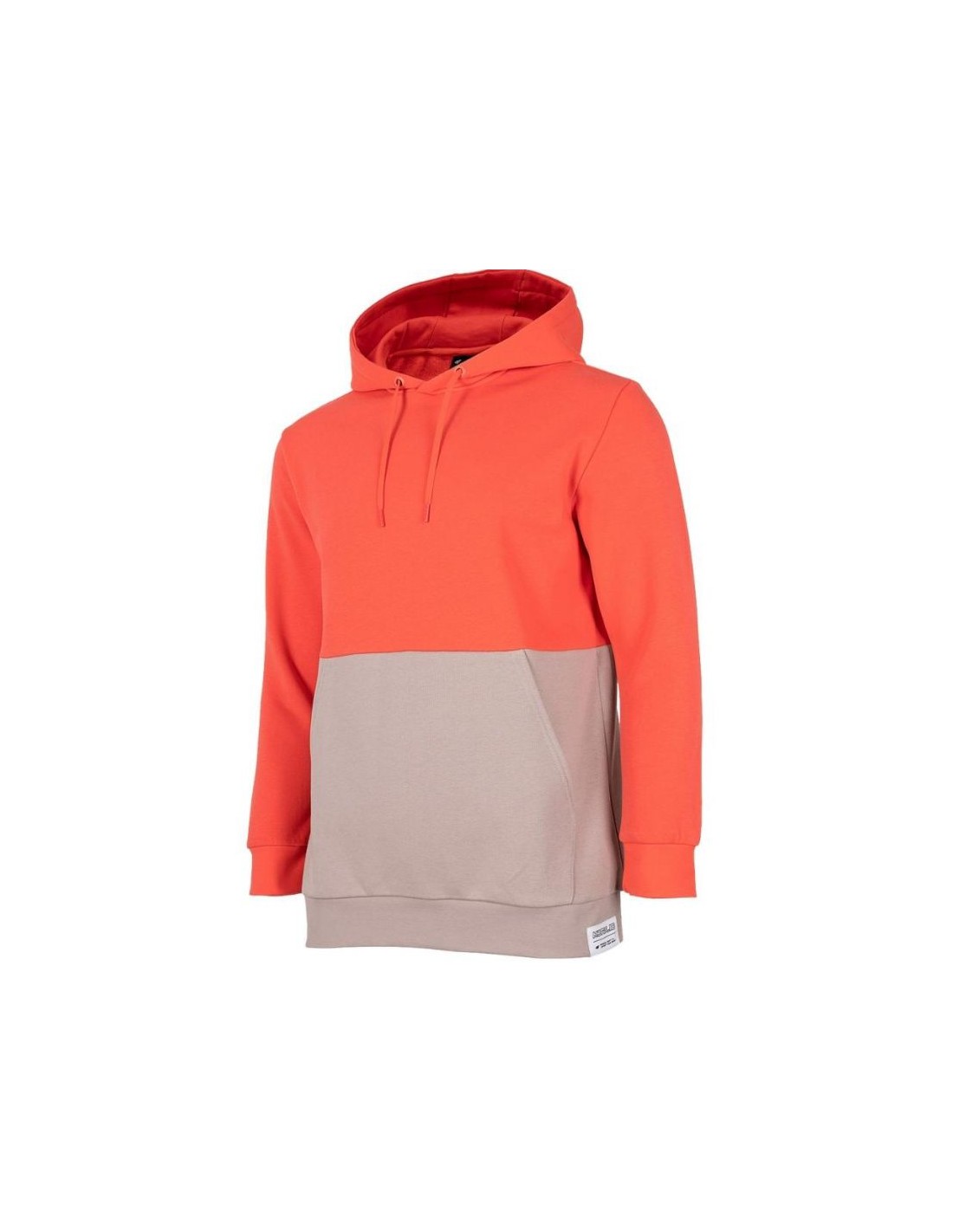 4f - ΣΗΜΑΝΤΙΚΟ: Σε περίπτωση διαφοράς τιμής από το κατάστημα ισχύει παντα και μόνο η τιμή του καταστήματος 4F Ανδρικό Φούτερ με Κουκούλα και Τσέπες Πορτοκαλί H4Z2