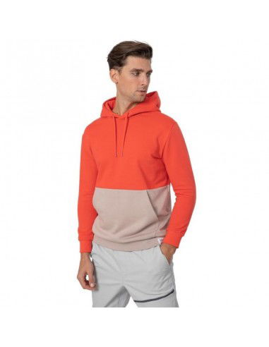 4F Ανδρικό Φούτερ με Κουκούλα και Τσέπες Πορτοκαλί H4Z22-BLM027-70N