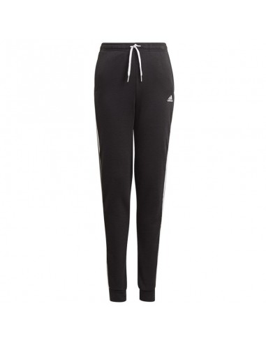 Adidas Παιδικό Παντελόνι Φόρμας Μαύρο Essentials 3-Stripes GN4054